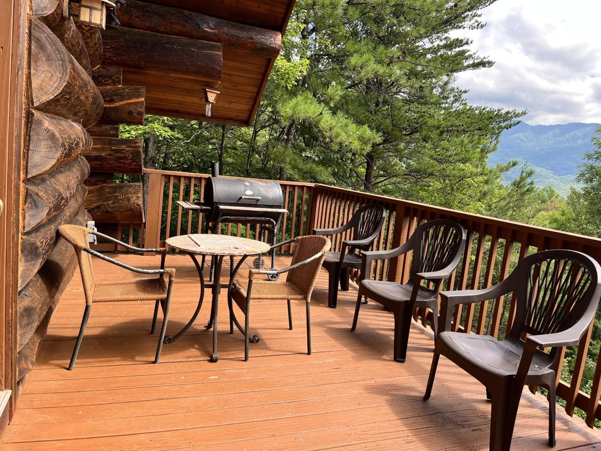 Infinite Views - Secluded With Mountain Views Cabin Gatlinburg Exteriör bild